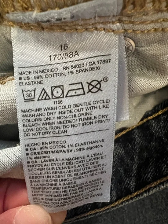 Old Navy Sky-Hi Wide Leg Jeans Size 16 Extra High Rise Medium Wash Denim - Picture 3 of 9